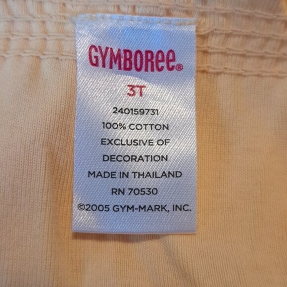 Gymboree girls 3T Summer Safari yellow tank top, has a few faint marks - Picture 4 of 5